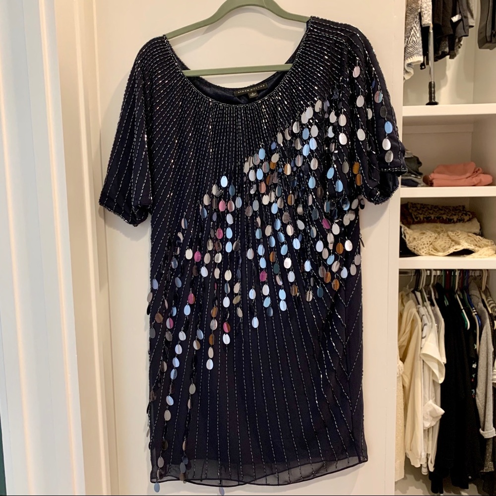 Aidan Mattox Blue Cocktail Dress, 6